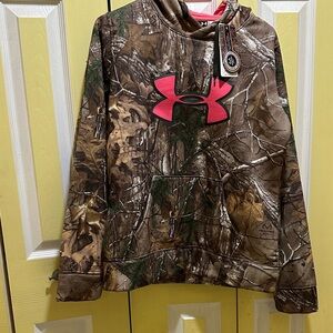 Under Armour Women’s hoodie - Camo and Pink